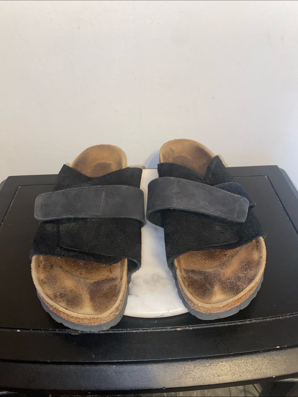 Birkenstock Kyoto Leather Suede sandals 🩴 size 38